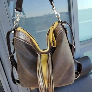 Rough & Tumble Small Vintage Hoop Hobo- custom